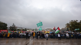 İsrail’in Gazze’ye yönelik saldırıları Gaziantep’te protesto edildi
