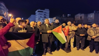 Hatay’da Filistin’e destek yürüyüşü düzenlendi