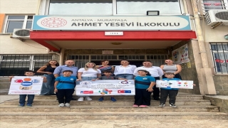 Ahmet Yesevi İlkokulu’ndan yabancı okullarla proje çalışması