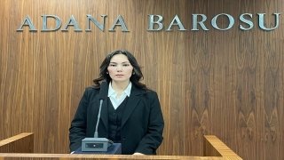 Adana’da avukatlar, kadına yönelik şiddete dikkat çekti
