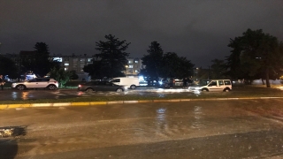 Antalya’da sağanak etkili oluyor