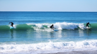 Antalya'da Kasım'da sörf başkadır