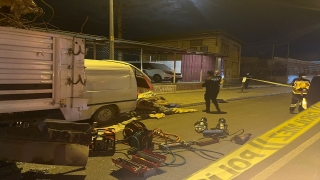 Kahramanmaraş’ta tıra çarpan kamyonetin sürücüsü öldü