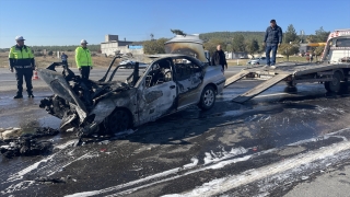 Kahramanmaraş’ta traktör ile otomobilin çarpıştığı kazada 3 kişi yaralandı