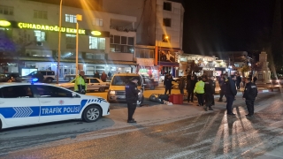 Osmaniye’de hafif ticari araçla çarpışan motosikletteki sürücü öldü