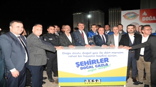 Anamur’da doğal gaz kullanılmaya başlandı