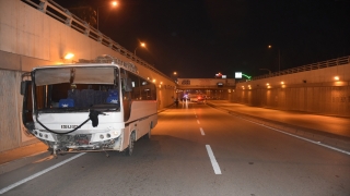 Adana’da asker uğurlama konvoyundaki trafik kazasında 4 kişi yaralandı
