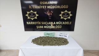Osmaniye'de yolcu otobüsünde uyuşturucu ele geçirildi