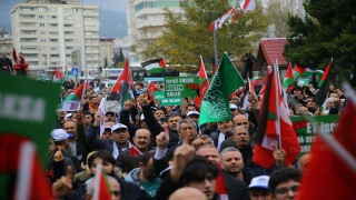 Kahramanmaraş ve Malatya’da İsrail’in Gazze’ye yönelik saldırıları protesto edildi