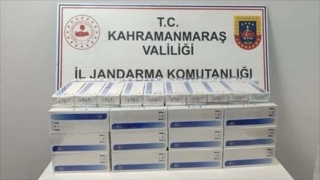 Türkoğlu’nda 1680 paket kaçak sigara ele geçirildi