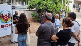 Mersin’de üniversite öğrencileri teröre karşı bilgilendiriliyor