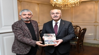 Gazeteci Mehmet Yürekli’den Vali Yavuz Selim Köşger’e ziyaret