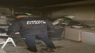 Adana’da evde çıkan yangın söndürüldü