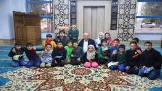 Kahramanmaraş’ta hayırsever iş insanı tarafından yaptırılan cami ibadete açıldı