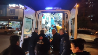 Adana’da ciple çarpışan motosikletin sürücüsü yaralandı