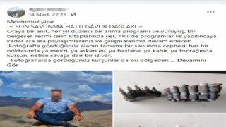 Gavur Dağında bulduğu Osmanlı-Rus Savaşında kullanılan mühimmatları sosyal medyada paylaşınca gözaltına alındı