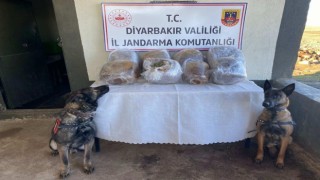 Diyarbakırda otobüsün bagajında taşınan mini buzdolabında 28 kilogram esrar çıktı