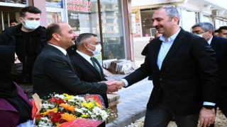 Adalet Eski Bakanı Gül Arabanı ziyaret etti
