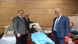Adana Adliyesinde kan bağışı etkinliği