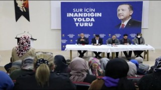 AK Parti Diyarbakır İl Teşkilatı, Surda partililerle bir araya geldi