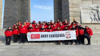 AKUT Eskişehirden Geliboluda şehitlik ziyareti