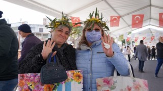 Alaçatı Ot Festivalinde sanat izi