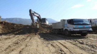 Alanya Mahmutlarda imar yolu çalışmaları hızlandı