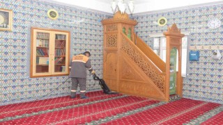 Altındağdaki camilerde Ramazan hazırlığı