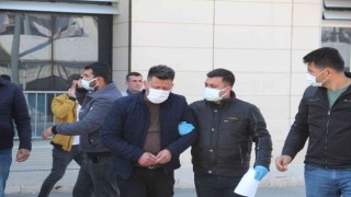 Antalyada gürültü cinayeti zanlısı adliyeye sevk edildi