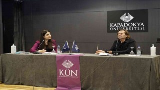 Armağan Çağlayan Kapadokya Üniversitesinin konuğu oldu