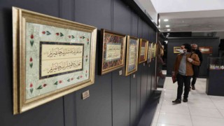 “Aşk Boyadı Beni Kane” Ebru sergisi sanatseverlerle buluştu