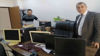 Atıl durumdaki bilgisayarlar tamir edilerek eğitime kazandırılıyor