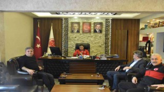 Avrupa ikincisi özel sporcu Ünlü, Genel Sekreter koltuğuna oturdu