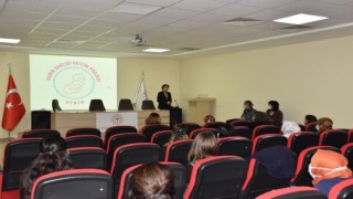 Aydın Kadın Sağlığı Eğitim Projesi kapsamında sağlık personeline eğitim verildi