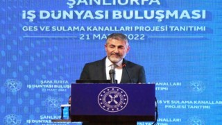 Bakan Nebati: 15 yılda tamamlanabilecek sulama yatırımlarını inşallah 2 yılda tamamlamış olacağız
