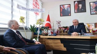 Başkan Zolandan MHP İl Başkanı Garipe ziyaret