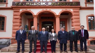 Belediyeler Birliğinden Başkan Vekili Tüfekçioğluna hayırlı olsun ziyareti
