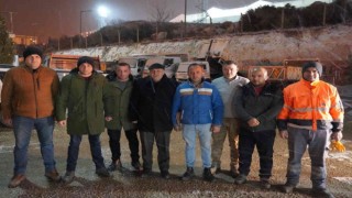 Bilecikte karla mücadele çalışmaları devam ediyor