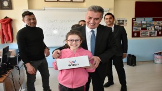 Buharkentte Down Sendromlu çocuklara sürpriz