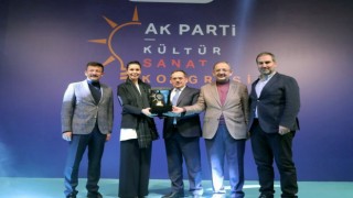 Büyükşehire ‘Kurumsal Kültür Sanat ödülü
