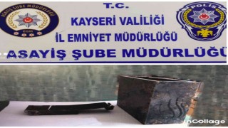 Çalınan 61 bin Euroluk kasa bahçede gömülü bulundu