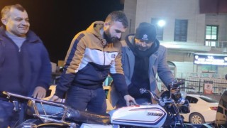 Çalınan motosiklet sahibine teslim edildi