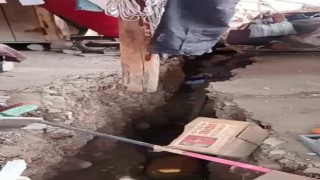 Çankırıda toprak kayması: 6 ev tahliye edildi