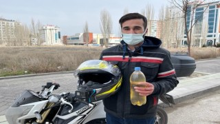 Çektiği videodan sonra adı ‘1 litre benzin oldu