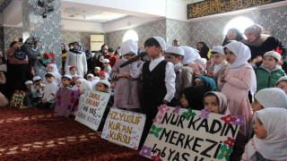 Cizrede Cami Çocuklar buluşması etkinliği düzenlendi