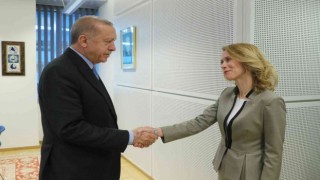 Cumhurbaşkanı Erdoğan, Estonya Başbakanı Kallas ile görüştü