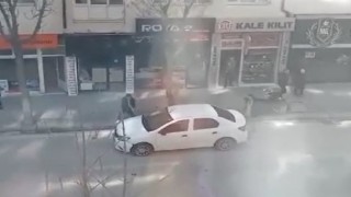 Dehşet anlar cep telefonu kamerasına yansıdı