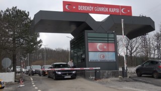 Dereköy Sınır Kapısında HGS etiketi satışı başladı