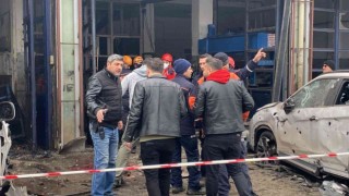Diyarbakırda sanayi sitesinde patlama: 5i ağır 7 yaralı