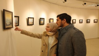 Doğal felaket tehlikelerine karşı mesaj veren “Sonra/Then” resim sergisi açıldı